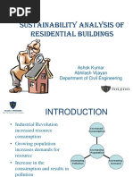 Building Sustainability Analysis