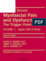 Travell and Simons' Myofascial Pain and Dysfunction (Vol 1) 2nd Ed - D. Simons, Et Al., (Williams and Wilkins, 1999) WW