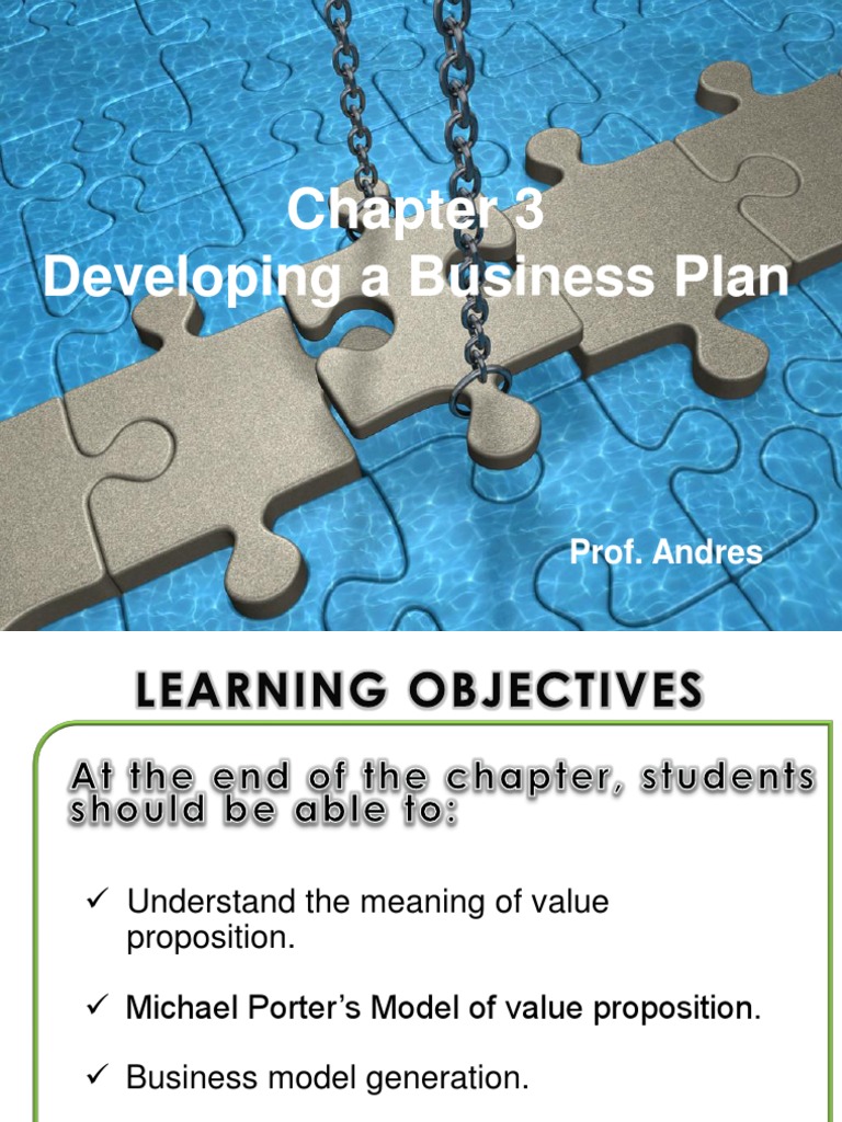 Chapter 3a Value Proposition PDF | PDF | Economics | Business Economics