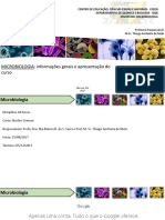 Aula 1 - Introdução Ao Estudo Da Microbiologia