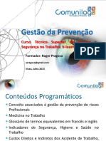 Apresentação - Gestão Da Prevenção - Roger Pragosa