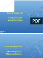 Base de Dados ADN a Intervenção Do Ministério Público