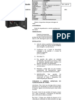 Manual de instruções para adega climatizada de 19 garrafas