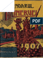 Calendarul Minervei Pe Anul 1907 Mică Enciclopedie Populară A Vieţii Practice, 09, 1907 PDF
