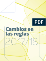 Cambios Reglas de Juego 2017.2018