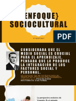 Enfoque} Sociocultural