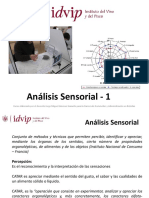 AnÃ¡lisis Sensorial - 1 PDF