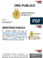 Ministerio Publico.