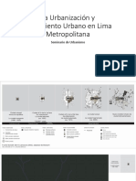 La Urbanización y Crecimiento de Lima