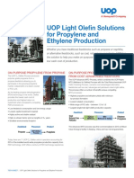UOP Lt Olefins Solutions Propylene Ethylene Datasheet From SFDC 2015 Version