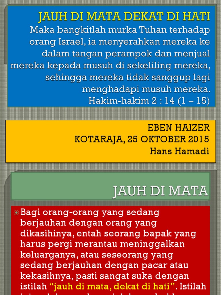 Jauh Di Mata Dekat Di Hati Pdf