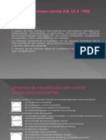 1.3.3.3 Resumen Norma ISA-S5.3-1983