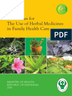 Guidelines For The Use of Herbal Medicine Ministry of Health