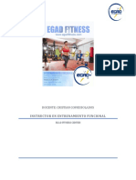 Instructor en Entrenamiento Funcional en EGAD