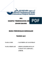 IPG Kampus Temenggong Ibrahim Johor Bahru: Nama Guru: Nanthini A/P Ananthan