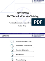 Fast-Xcmg AMT Technical Service Training: Fast Auto Transmission Research Institute