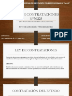 Ley de Contrataciones - PPTX Lulis