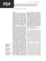 Download Anti Smoking Advertising Campaign by sarabjot111 SN35964235 doc pdf