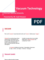 Basics of Vacuum Pumps