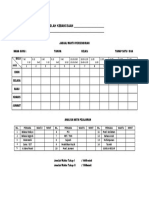 Template Jadual Waktu