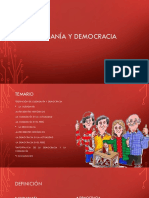 Ciudadanía y Democracia