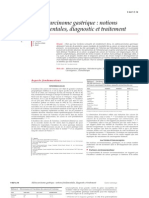 Adénocarcinome Gastrique Notions Fondamentales, Diagnostic