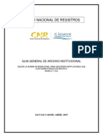 Guia de Organización de CNR