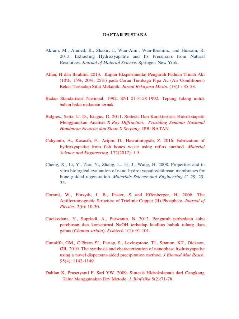 Daftar Pustaka