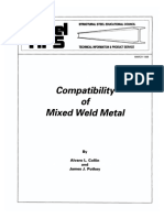 Compatibility of Mixed Weld Metal