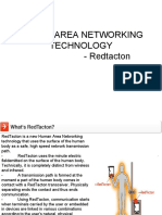 Human Area Networking Technology - Redtacton