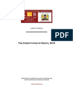 Kenya Constitution PDF