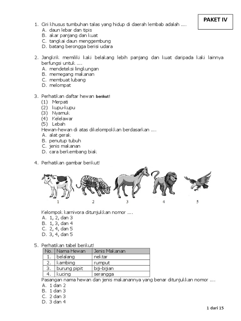 500 Gambar Dan Nama Hewan Dan Jenis Makanannya Terbaik