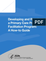 Developing and Running A Primary Care Practice Facilitation Program PDF