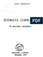 Virgil Ionescu-Zodiacul Chinezesc