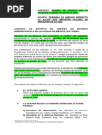 Amparo Derecho a La Vida