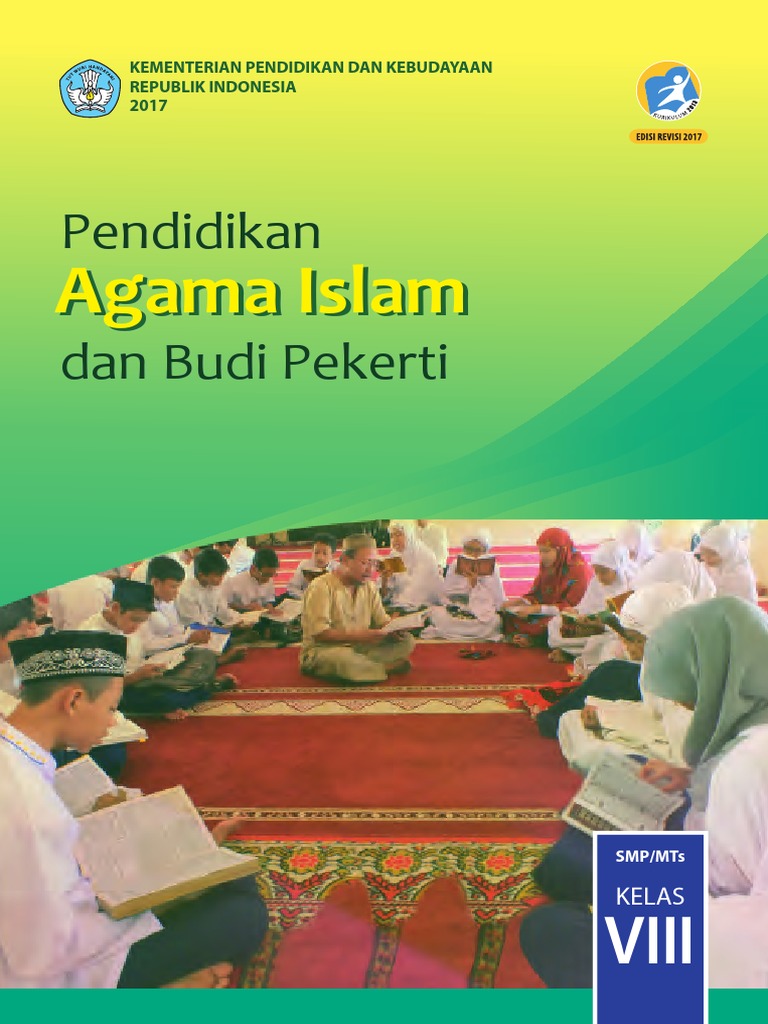 Kelas 08 SMP Pendidikan Agama Islam Dan Budi Pekerti Siswa 2017