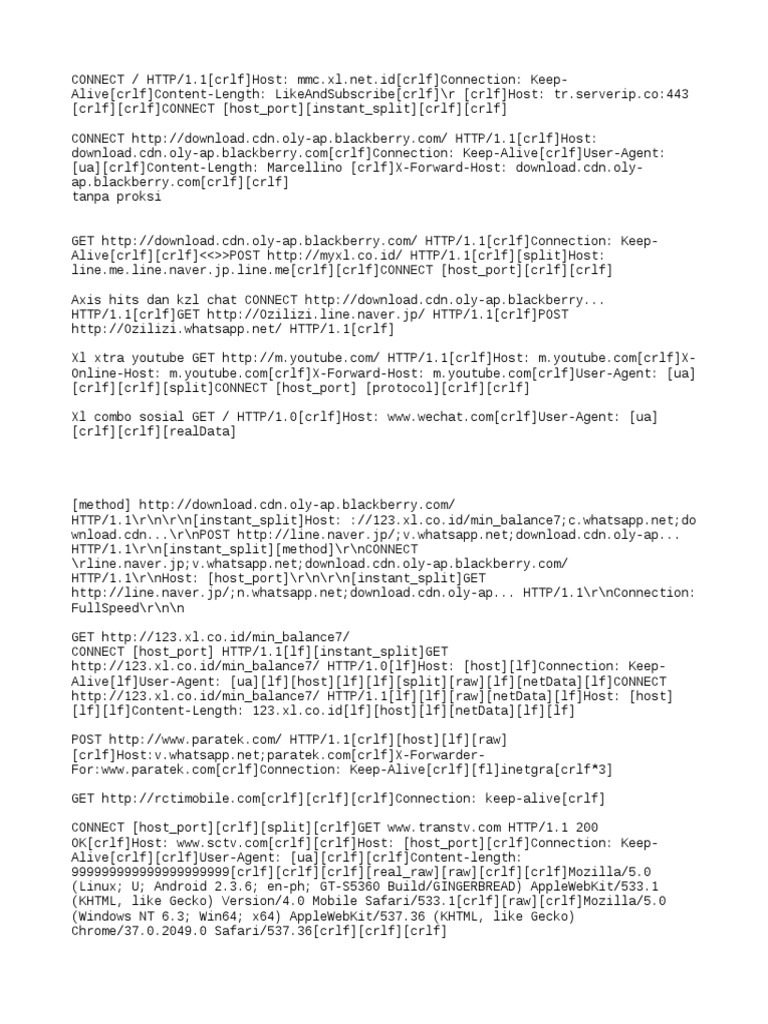 HTTP Requests and Connectivity Logs | PDF | Hypertext Transfer Protocol ...