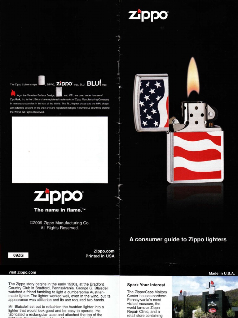 Zippo Consumer Guide | PDF | Nature
