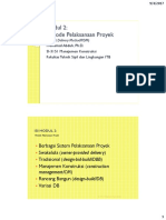 Modul 2 Project Delivery Methods
