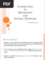 C M N N: Onnecting TO Icrosoft AND Ovell Etwork