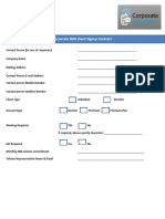 CSMS Onboarding Form