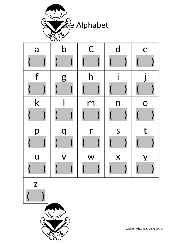 Alphabet Grid Overview | PDF