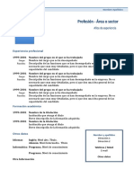 Curriculum Vitae Modelo1 Azul