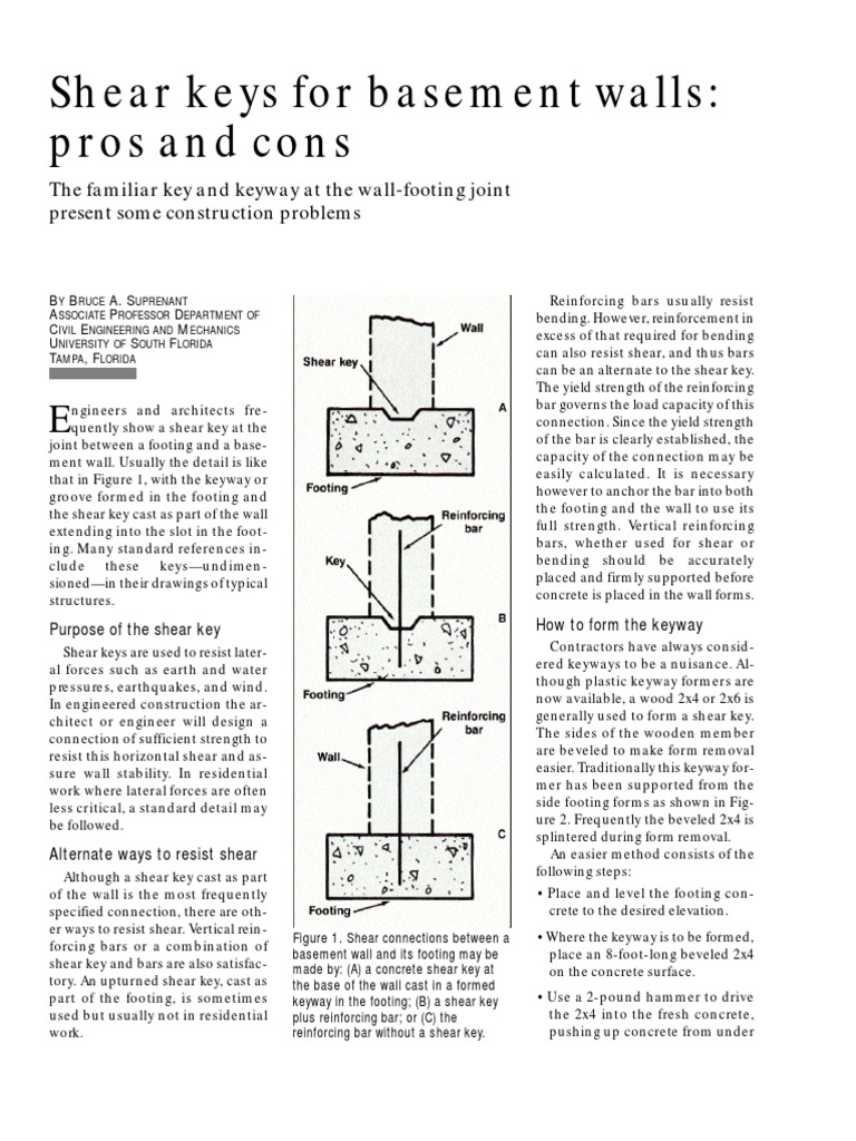 Shear key.pdf Lumber Concrete
