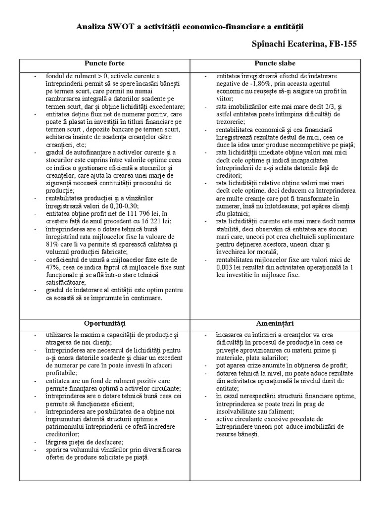 Puncte Forte | PDF