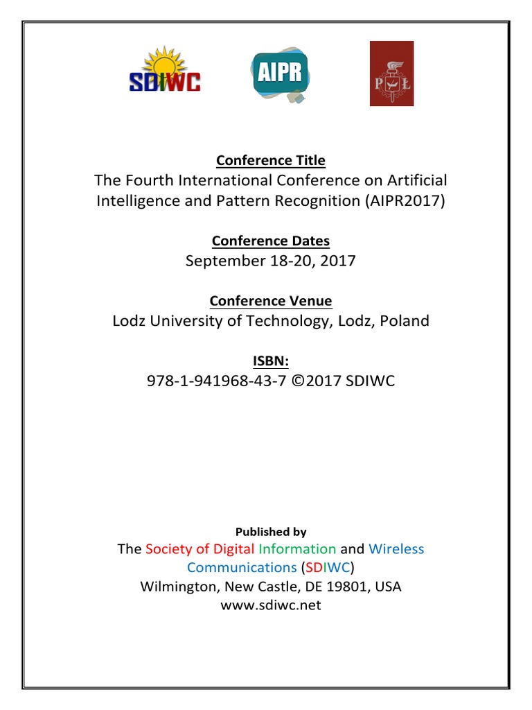 The Fourth International Conference On Artificial Intelligence and ...