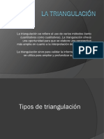 Triangulación