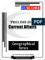 Geographical News - PT Current Affairs 2017