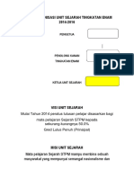 Carta Organisasi Unit Sejarah Tingkatan Enam 2014 2