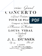 Dussek - Piano Concerto in G Minor, Op 49 (1803, British Library) PDF